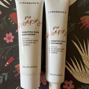 No Worries Hydrating Face Moisturizer - 2 Travel Size